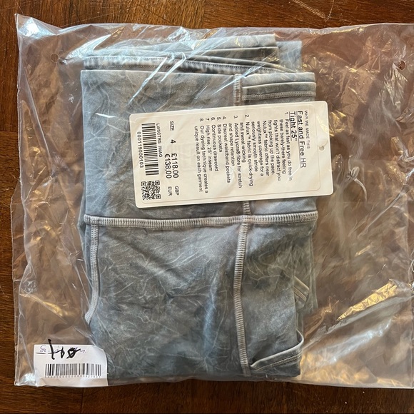 NWT LULULEMON Fast and Free High Rise Tight 25" (4) - Picture 7 of 7